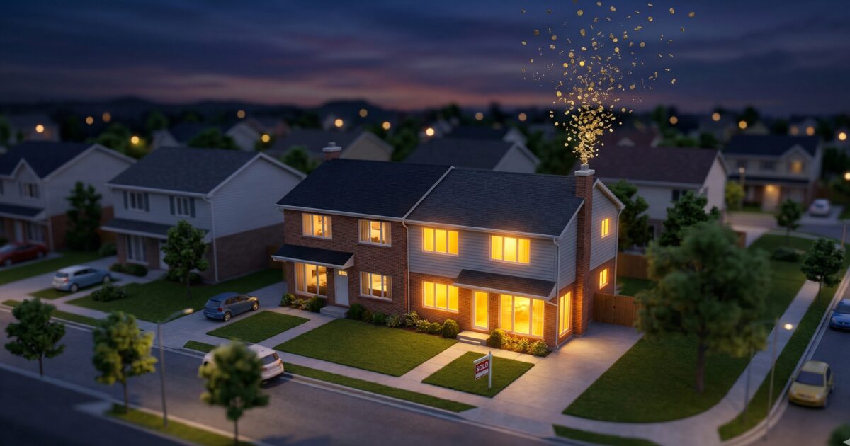 Modern short-term rental property interior, representing the STR tax loophole strategy for W-2 earners